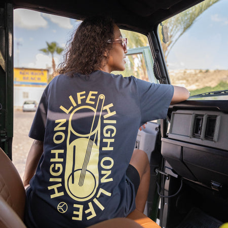 High On Life Anthracite Tee