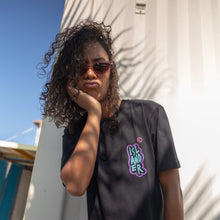Islander Neon Black Tee