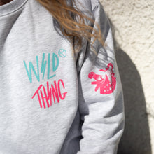 Neon Wild Thing Melange Sweatshirt