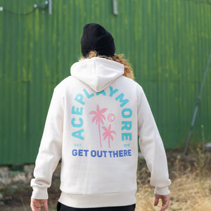 Arches and Palms Affogato Cream Hoodie