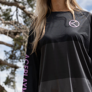 Switch Fuchsia Long Sleeve Sport Tee