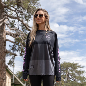 Switch Fuchsia Long Sleeve Sport Tee