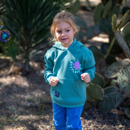 Sunsational Seafom Green Junior Hoodie