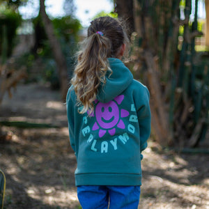 Sunsational Seafom Green Junior Hoodie