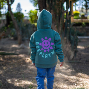 Sunsational Seafom Green Junior Hoodie