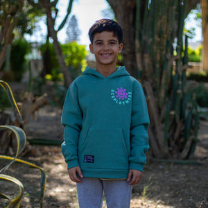 Sunsational Seafom Green Junior Hoodie