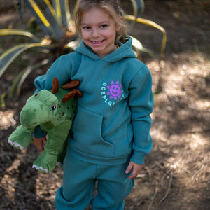 Sunsational Seafom Green Junior Hoodie