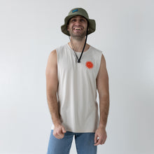 Follow The Sun Desert White Tank