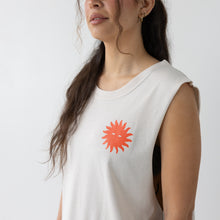 Follow The Sun Desert White Tank