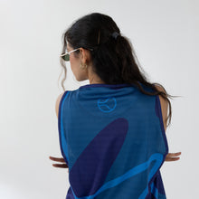Midnight Tide Flame Mesh Jersey