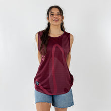 Crimson Drift Flame Mesh Jersey