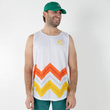 Citrus Pulse Wave Mesh Jersey