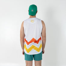 Citrus Pulse Wave Mesh Jersey