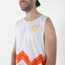 Citrus Pulse Wave Mesh Jersey