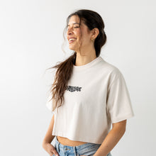 Poser Tank Desert White Crop Tee