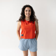 Sunny Heatwave Red Cropped Tank