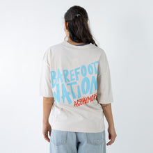Barefoot Revolution Desert White Oversized Tee
