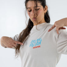 Barefoot Revolution Desert White Oversized Tee
