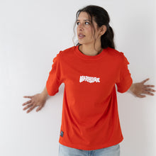 APM Poser Heatwave Red Oversized Tee