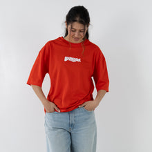 APM Poser Heatwave Red Oversized Tee