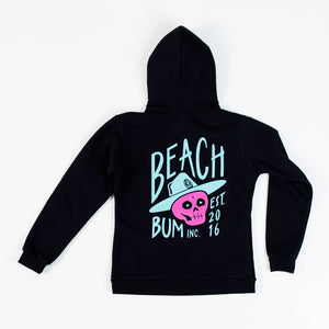 Forever Beach Bum Black Junior Hoodie