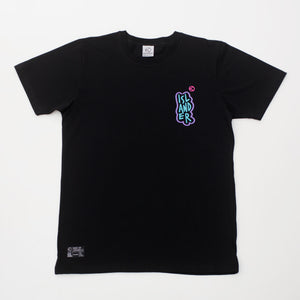 Islander Neon Black Tee