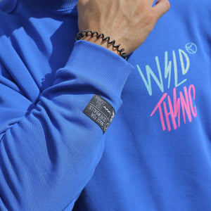 Wild Thing Blue Electric Sweatshirt