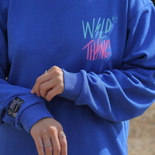 Wild Thing Blue Electric Sweatshirt