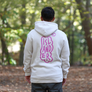 Lilac Islander Off-White Hoodie