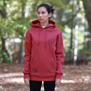 Arches & Palms Cottage Red Hoodie