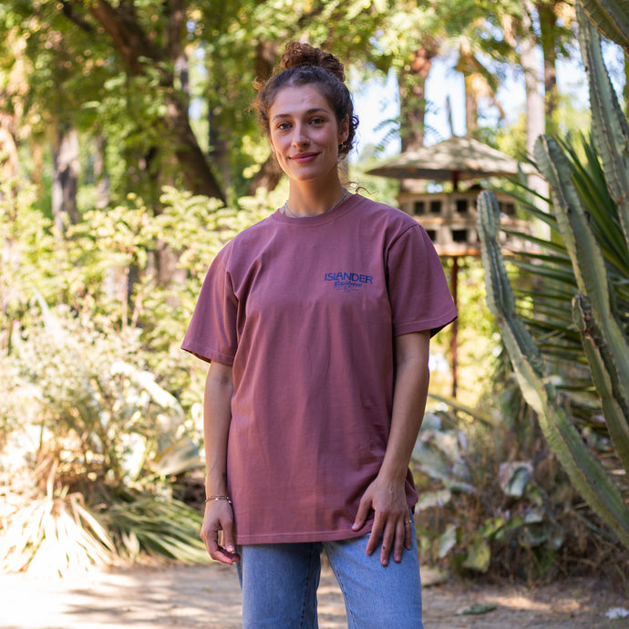 Islander Love Clay Rose Tee