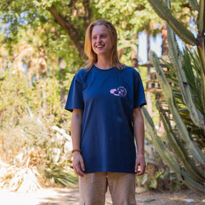 Beach Fix Fjord Blue Tee