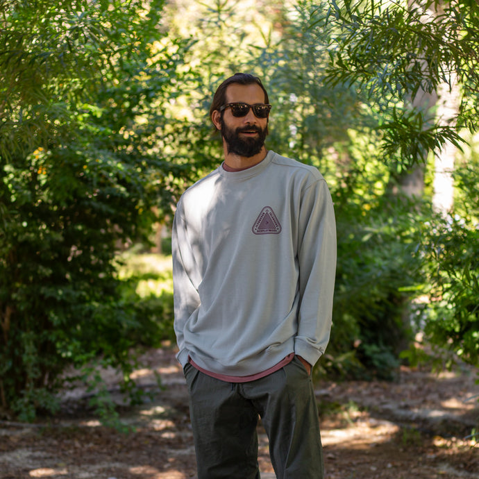 Lilac Provvidenza Ice Grey Sweatshirt