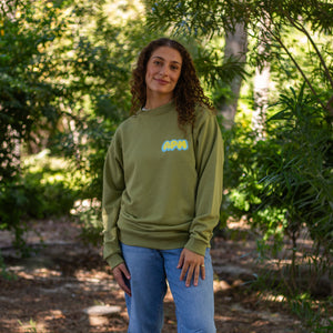 Bubblewrap Wild Olive Sweatshirt