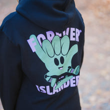 Hang Loose Noir Lilac Hoodie