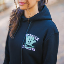 Hang Loose Noir Lilac Hoodie
