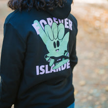 Hang Loose Noir Lilac Hoodie