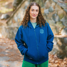 APM Retro Ocean Pine Zip-Up Hoodie
