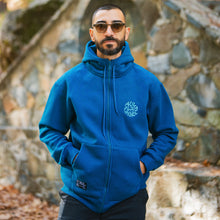 APM Retro Ocean Pine Zip-Up Hoodie