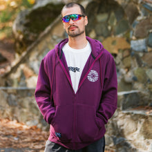 Nuovo Islander Cayenne Plum Zip-Up Hoodie