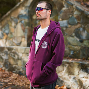 Nuovo Islander Cayenne Plum Zip-Up Hoodie