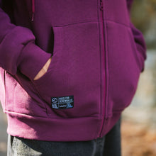 Nuovo Islander Cayenne Plum Zip-Up Hoodie