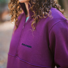 APM Mulberry Jam Half-Zip Sweater