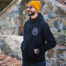 Purveyor Black Zip-Up Hoodie