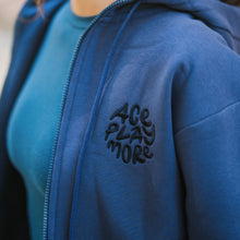 APM Retro Anthracite Zip-Up Hoodie