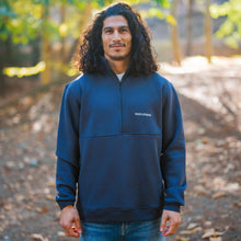 APM Iron Bark Half-Zip Sweater