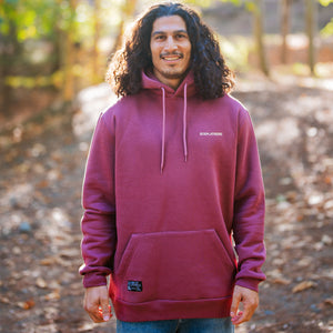 ACEPLAYMORE Natives Dry Raspberry Hoodie