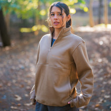 APM Sahara Mist Half-Zip Sweater