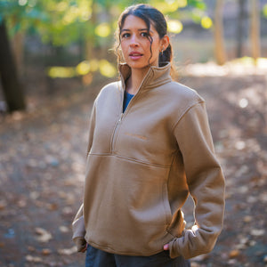 APM Sahara Mist Half-Zip Sweater
