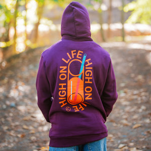 High on Life Cayenne Plum Hoodie